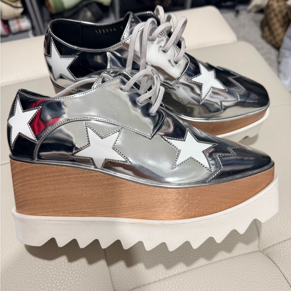 Stella Mccartney Silver Elyse Platform - image 2